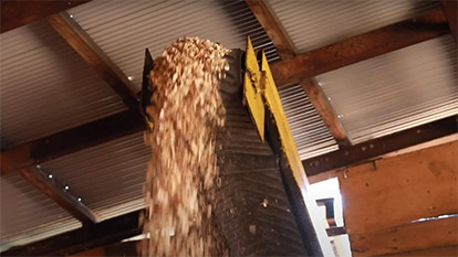 バイオマス発電用チップ生産にも注力