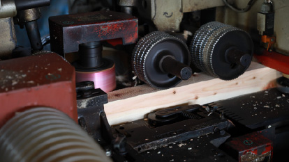 モルダーで製材の質をさらに高める